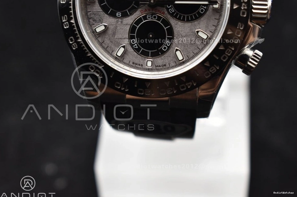 Rubber Gray QF 788 Dial Daytona Unisex Oysterflex Strap Best on 1:1 Edition SA 116519 0908